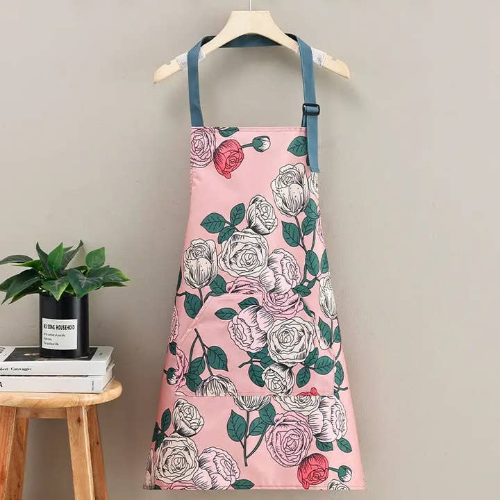 Huis Van Merken - Wholesale Apron - Chic Waterproof Apron with Adjustable Large Pocket3