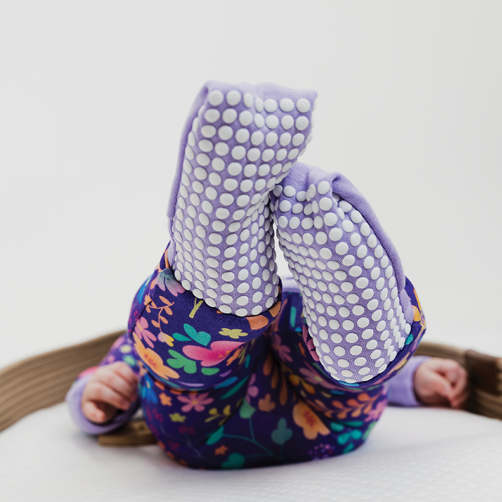 Bam & Stitch - Wholesale Sleepsuit - Baby - Orchid Gardens Convertible3