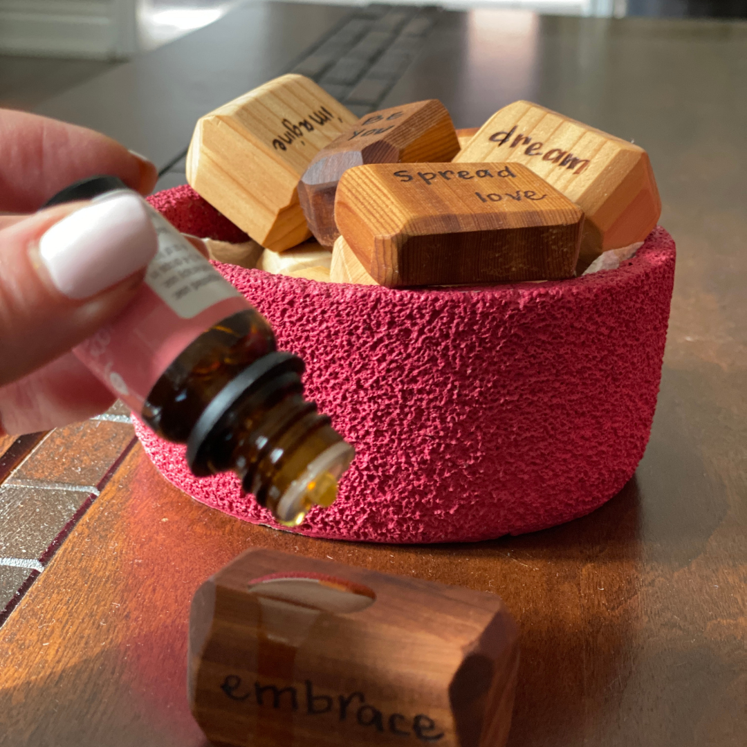 Sloflo World – wholesale Decorative tabletop object – Wooden Stacking Stones Set6