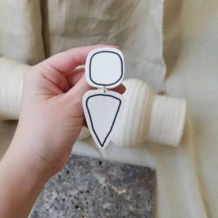 That Clay Girl Co. - Wholesale Dangle Earrings - Polymer Clay Earrings | Textured Earrings | Organic Earrings3