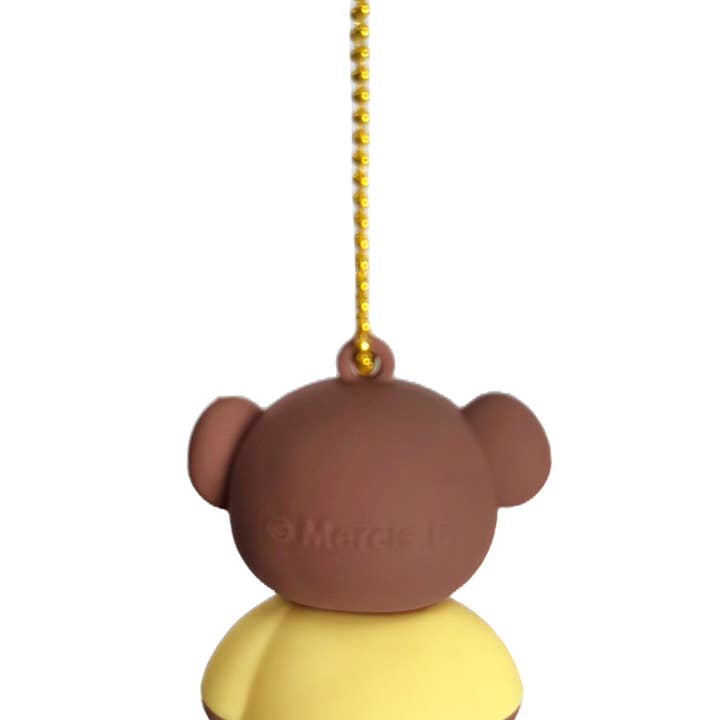 LASR – Großhandel Schlüsselanhänger – Damen – Miffy Boris Bär Gummi-Maskottchen Schlüsselanhänger 2.0 in Gelb2