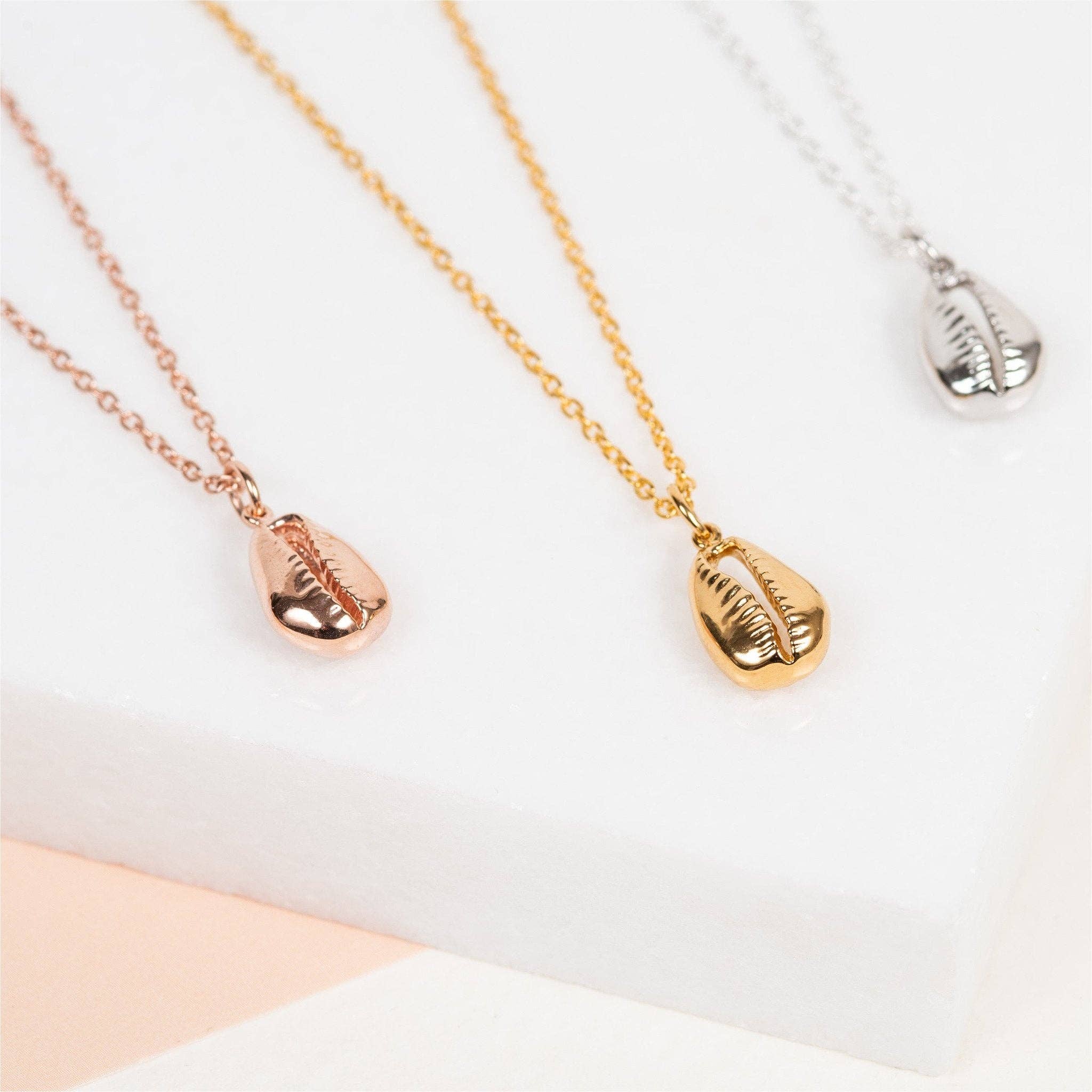 Auree Jewellery - Wholesale Link & Chain Necklace - Waverley Rose Gold Vermeil Trace Chain4