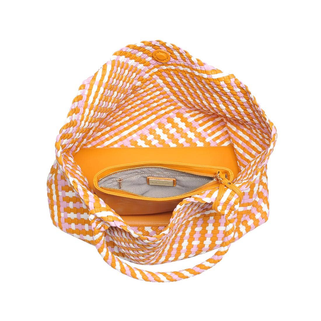 Moda Luxe - Vendita all'ingrosso Borsa tote - Donna - Borsa tote intrecciata in pelle vegana Solana95