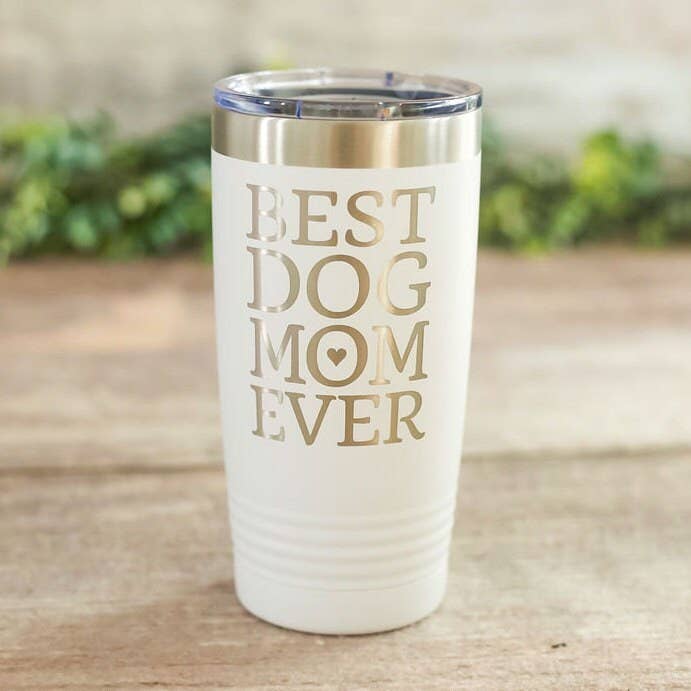 Dog Mom - Polar Camel Insulated Engraved Mug/Tumbler for wholesale by 3C Etching