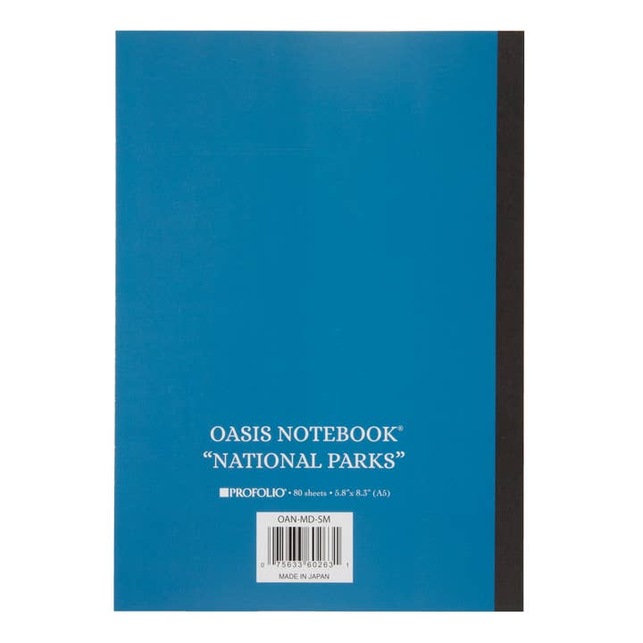 ProFolio - Wholesale Notebook - ProFolio Oasis Notebook National Parks - A5