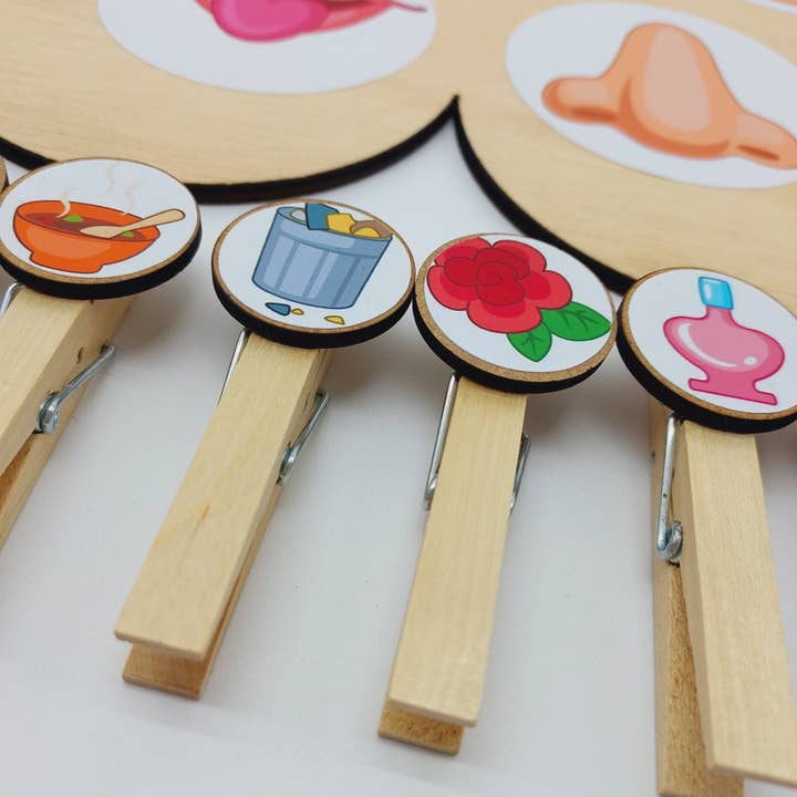 Activitea - Wholesale Wood Toy - Kids - Game of the five senses1