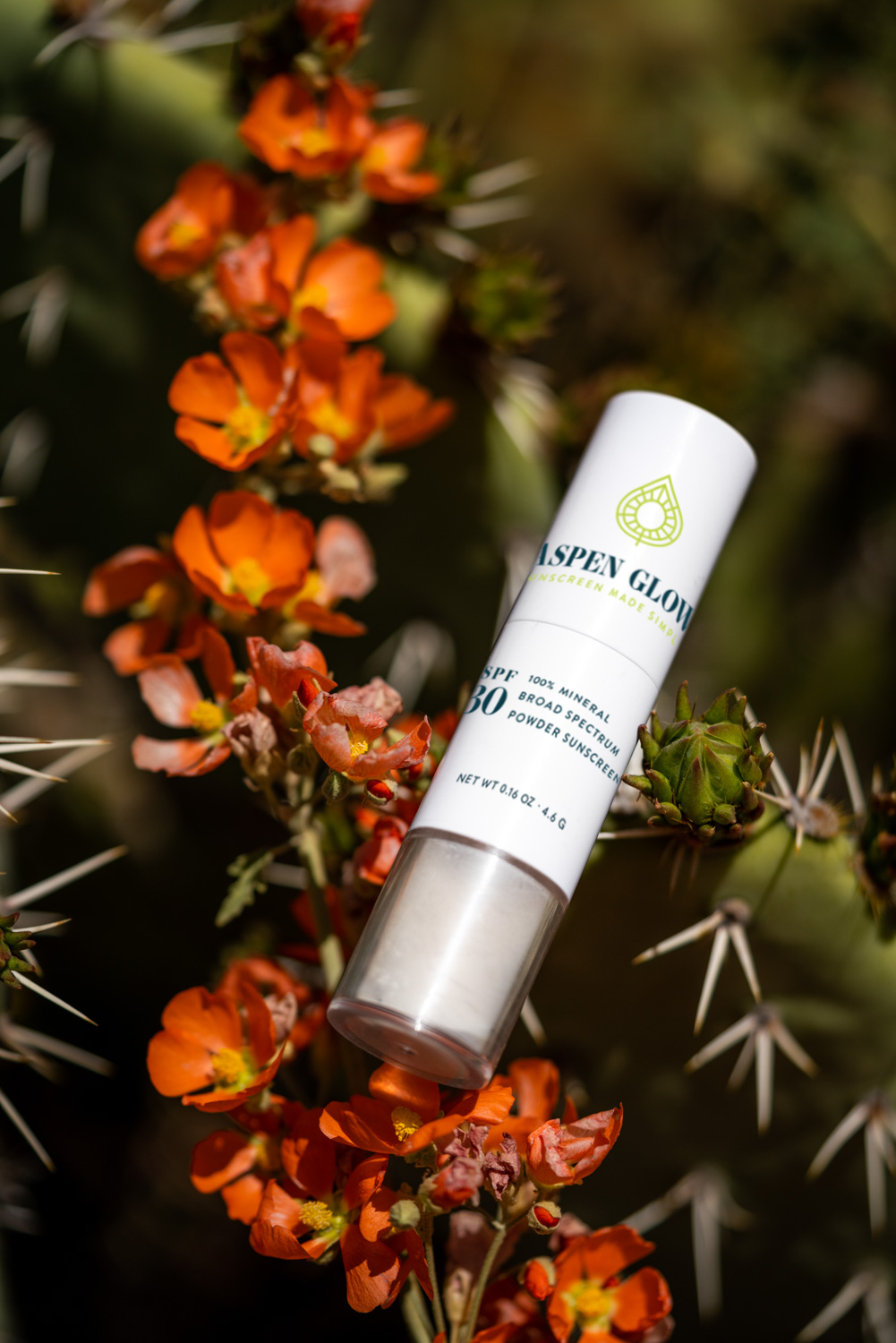 Aspen Glow - Vente Crèmes solaires - Écran solaire minéral en poudre SPF 30 – propre, sûr pour les récifs, pratique3