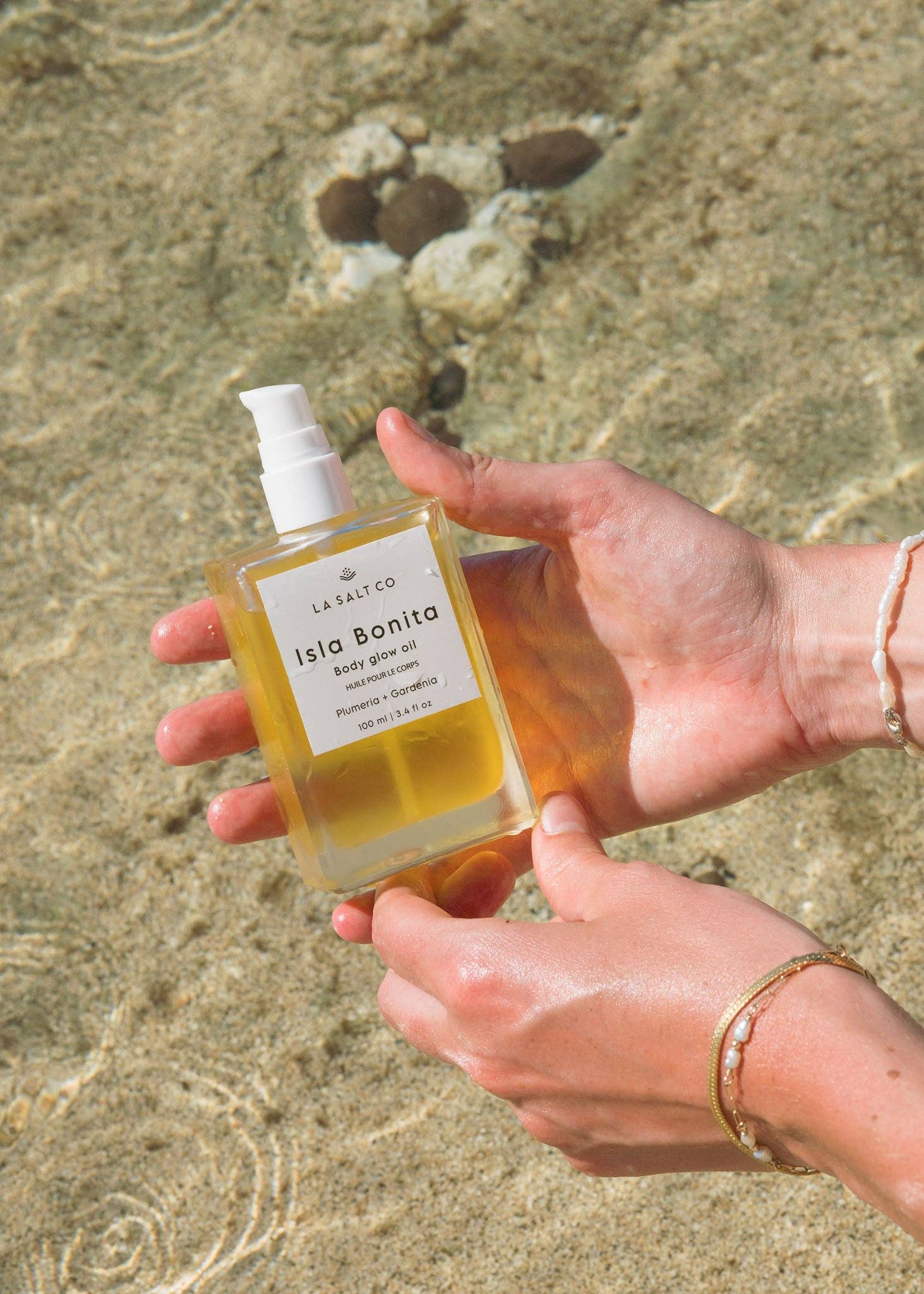 Los Angeles Salt Company – wholesale Bath/body oil – Isla Bonita Body Glow Oil2