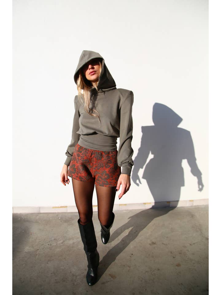 A4040 CULOTTE DAMASK SALMON FLOWERS for wholesale on Faire3