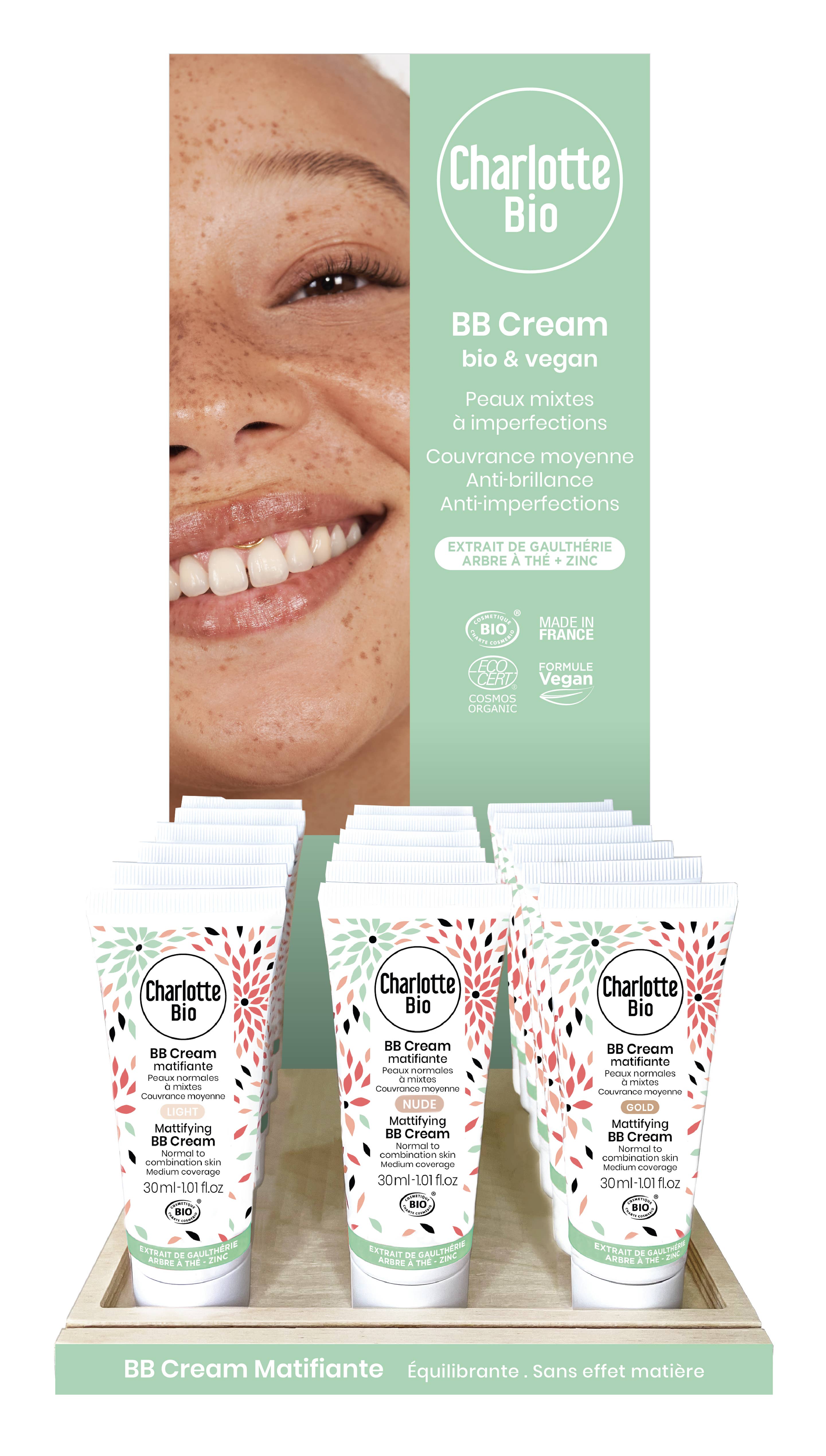 CHARLOTTE BIO - Wholesale BB/CC Cream - BB Cream Display