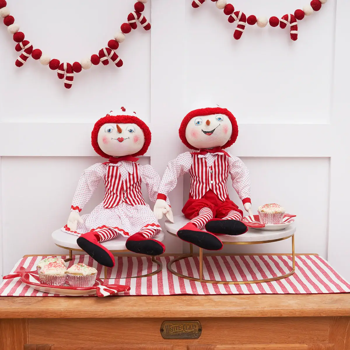 C&F Home - Wholesale Decorative Tabletop Object - Sutton Snowman Gathered Traditions Art Doll2