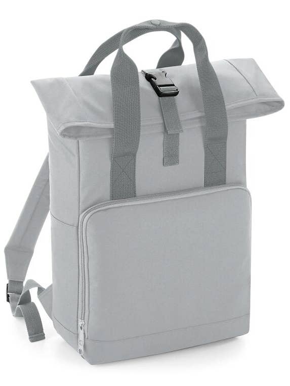 BagBase Twin Handle Roll Top Backpack | 14 Litre Rucksack | Padded Straps | 10 Colours | One Size for wholesale by Logo Free Clothing