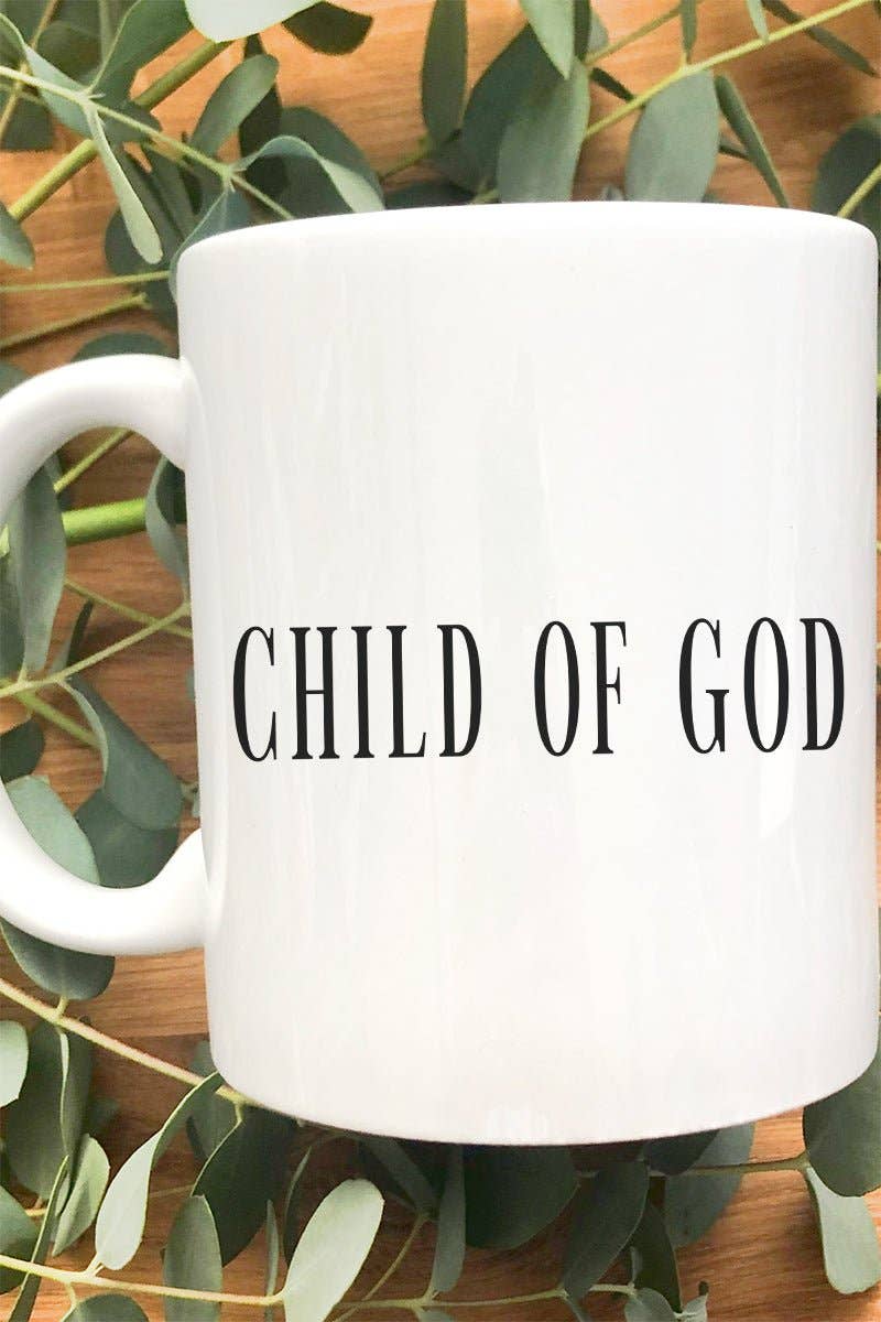 Wholesale Accessory Market - Wholesale Coffee Mug - Child Of God Ceramic Mug1