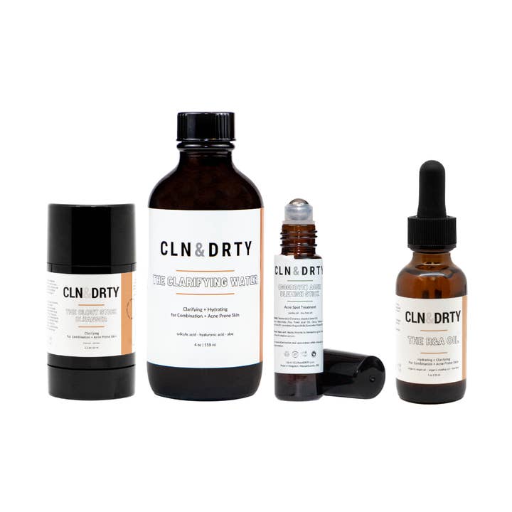 Be Clear Regimen (Full Size) - clarifying - for combination for wholesale by CLN&DRTY Natural Skincare