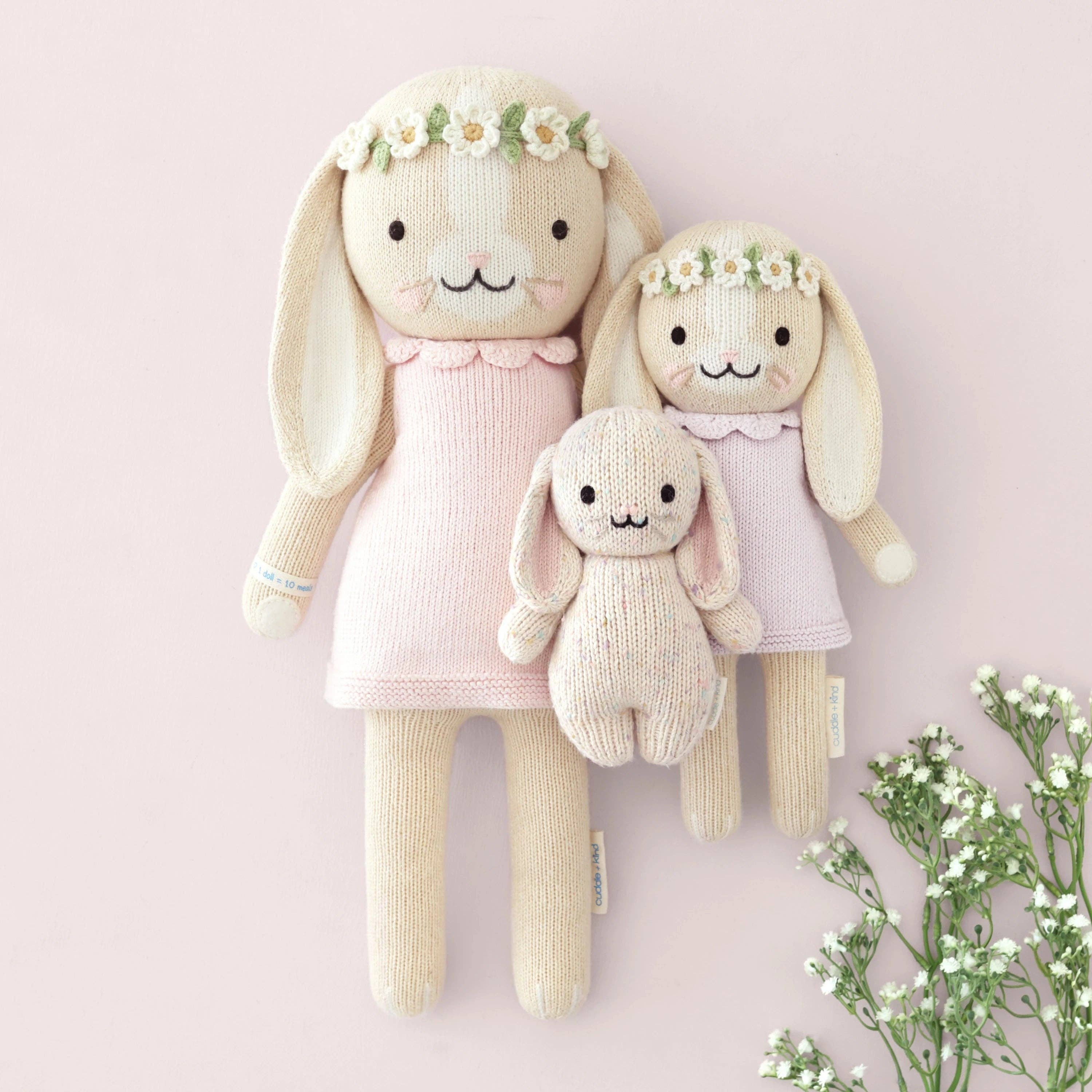 cuddle+kind - Wholesale Doll - Kids - Hannah the bunny (violet)4