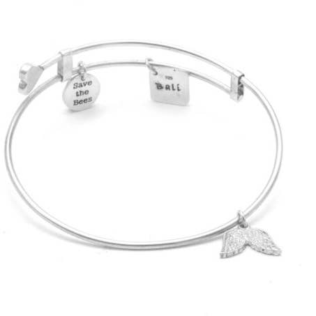 Life Journey Bracelet - Angel Wings for wholesale by Blossom Bliss Bali