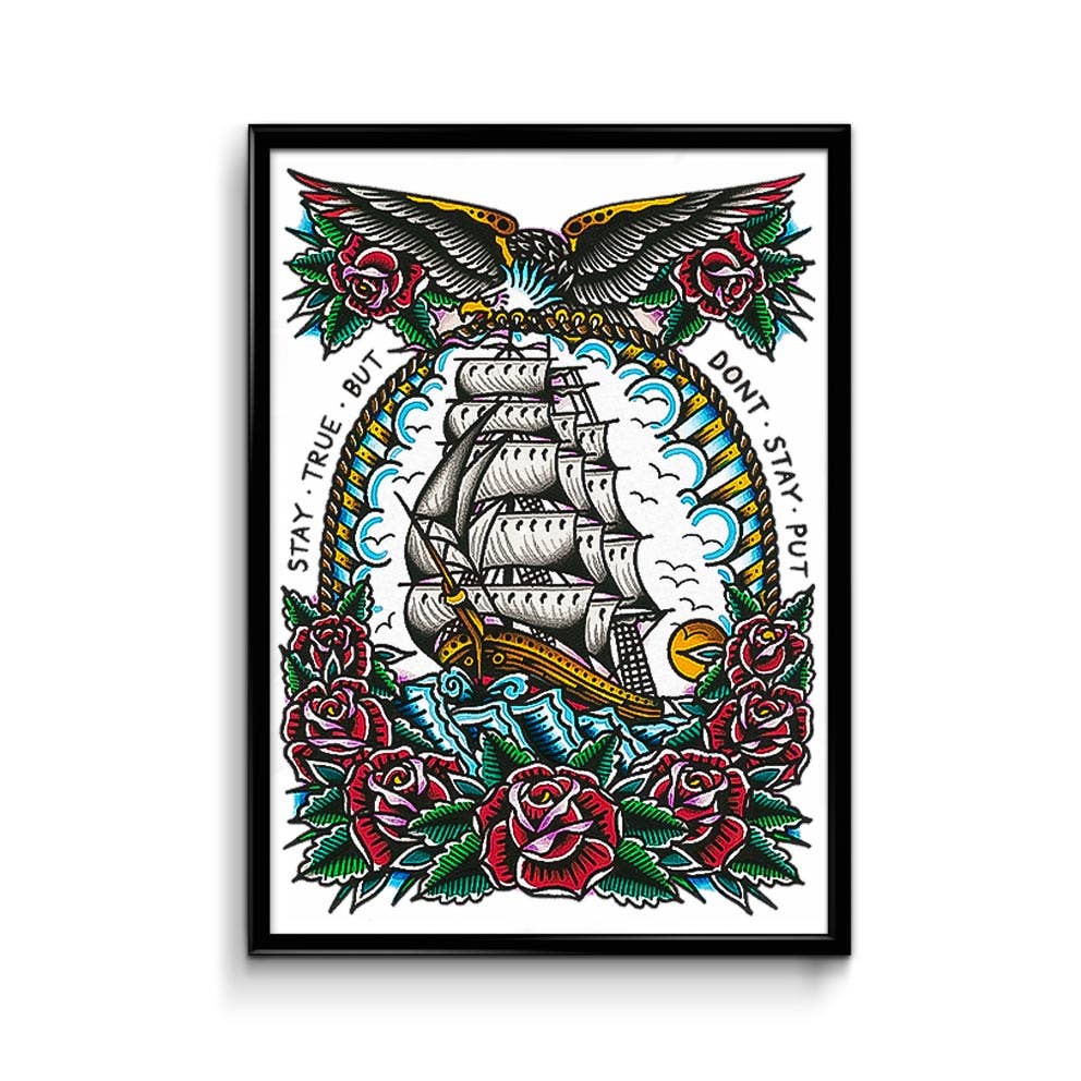 Steen Jones - Wholesale Art print - 'Stay True' Print