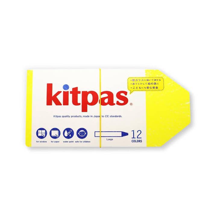 Focus America Corp. Wholesale - Wholesale Crayons - Kids & Baby - Kitpas Large 12 Colors