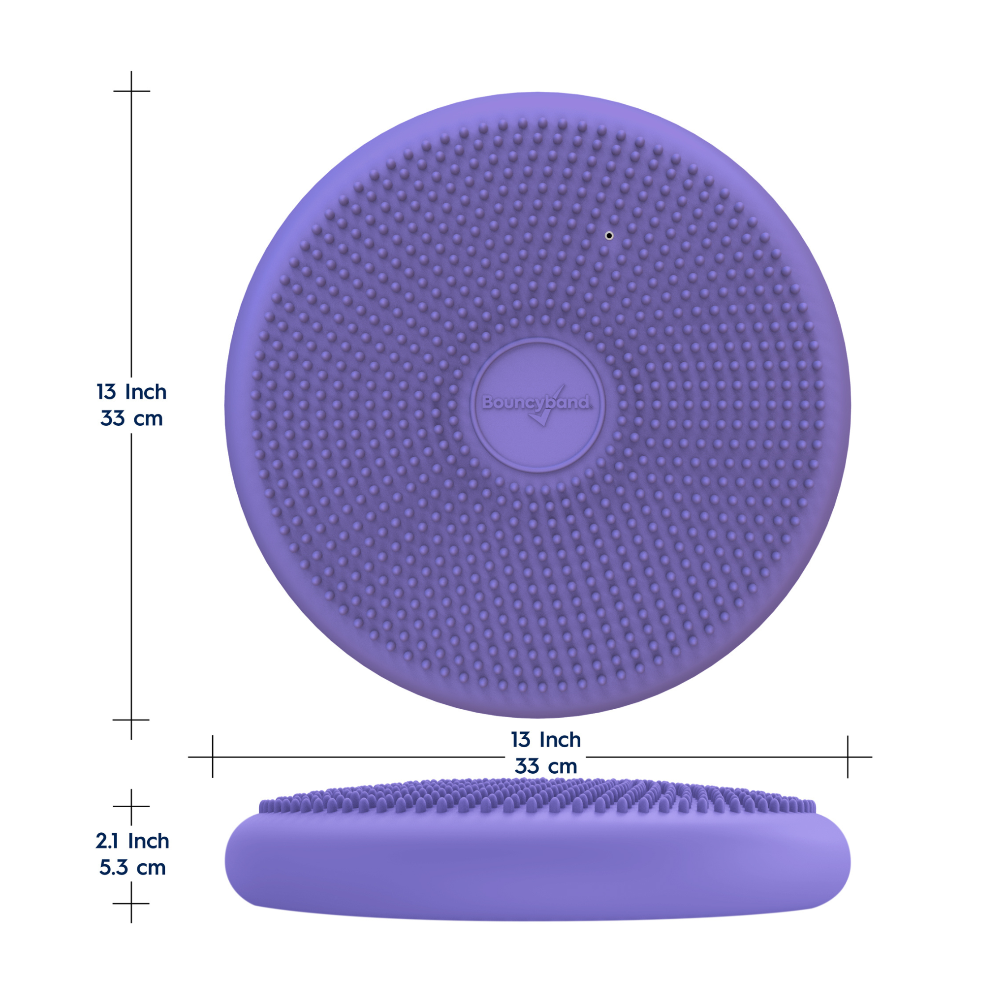 Bouncyband LLC - Wholesale Floor Pillow - 33cm Wiggle Seat Big Sensory Cushion5