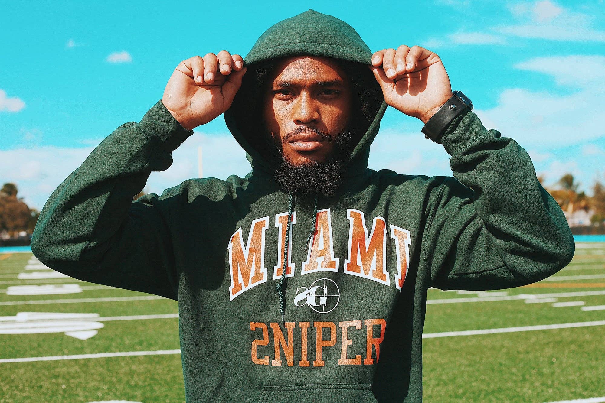 Sniper Gang Apparel - Wholesale Hoodie - Men's - CANES Hoodie + FREE Matching Ski Mask1