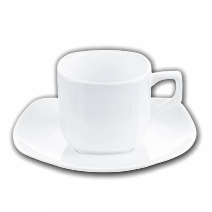Juego de taza de café y platillo de 2 en caja de color WL‑993041/2C para venta al por mayor de Wilmax Europe