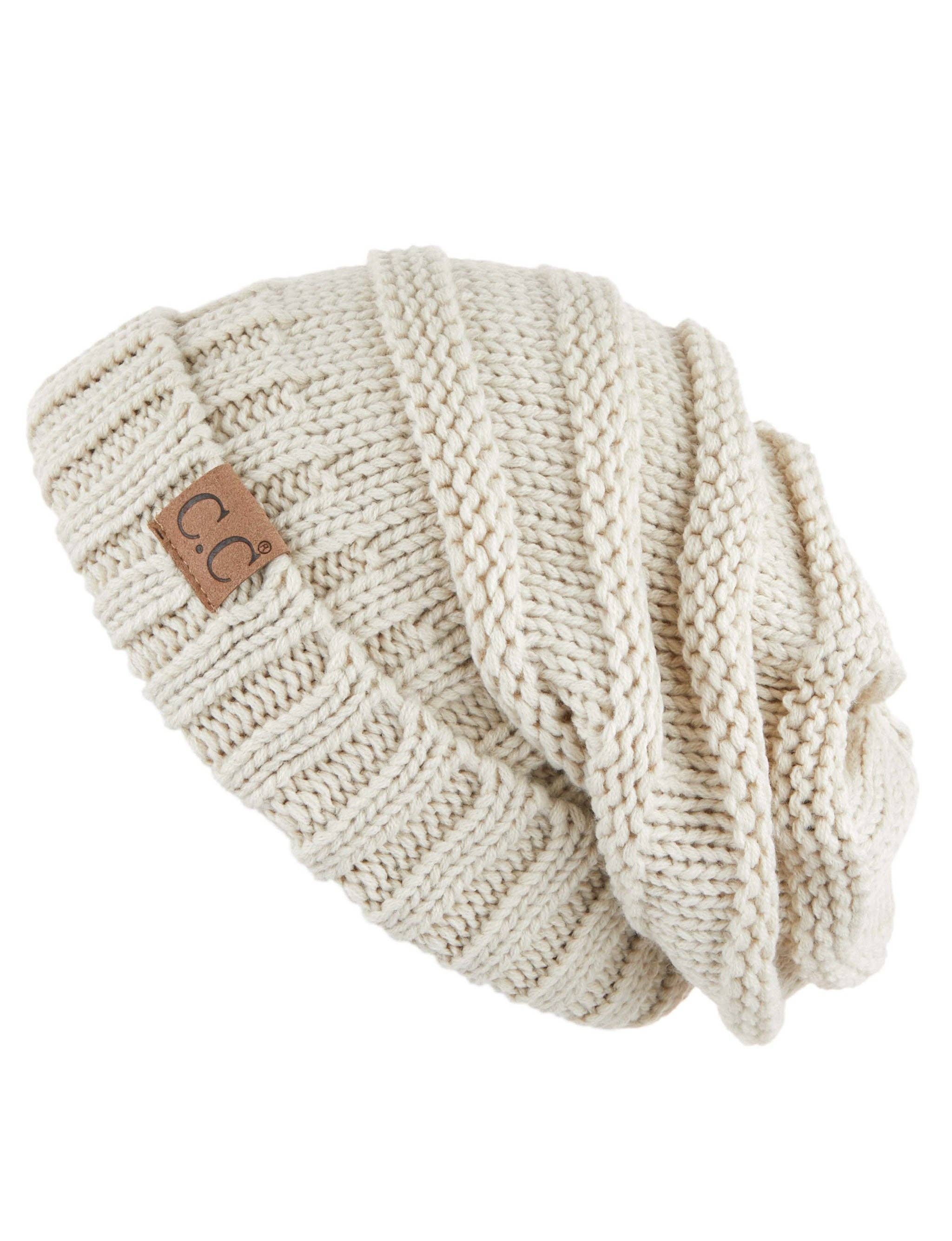 Truly Contagious - Vente Bonnet – femme - Bonnet CC Minimalist Slouch (HAT-100) (HAT-6242)50