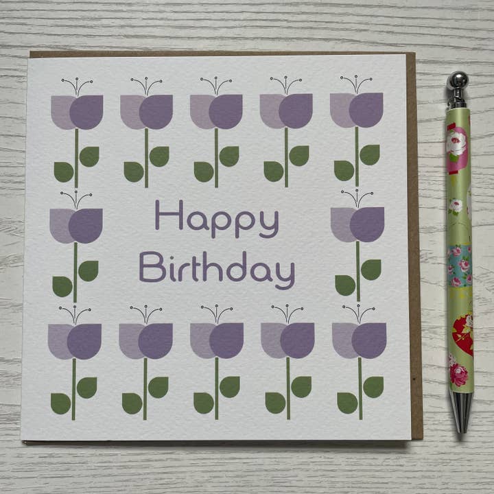 Birthday Card for wholesale by Popsy & Plum