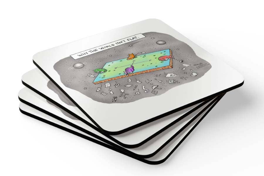 Graham Sale - Wholesale Coasters - Flat Earth.1