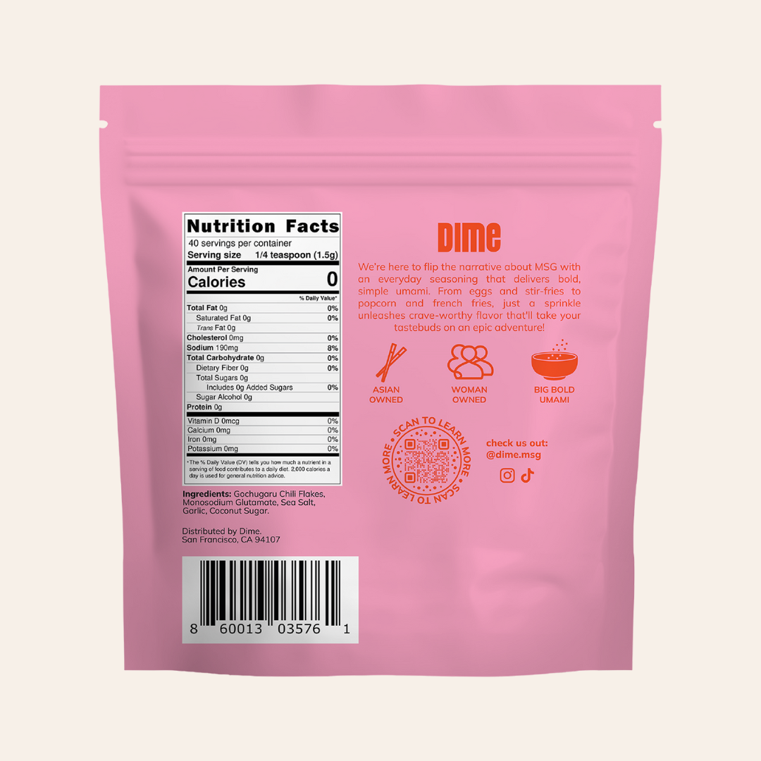 DIME - Wholesale Dried Spice Mix - DIME MSG Korean Chili Everyday MSG Seasoning1