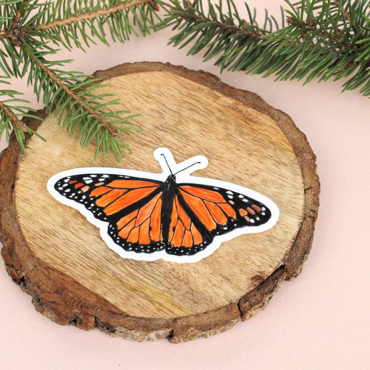 Monark Butterfly Vinyl Sticker for engroshandel hos The Magnet Maiden