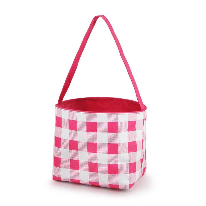 K110 | EASTER BUCKETS - BUFFALO CHECK for wholesale by RED TO PURPLE LLC