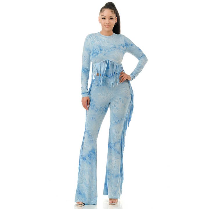 PLUS FRANSEN-FLOW-BOOTSCHNITT-SET für den Großhandel von Esmeray Clothing