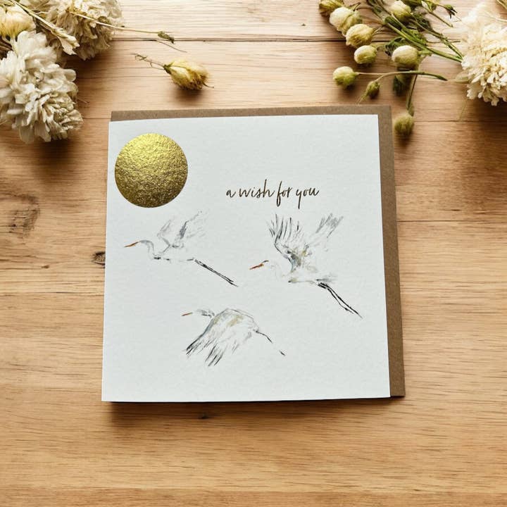 Uccelli che volano 'Un desiderio per te' Per sognare, di Sarah Epsom per la vendita all'ingrosso da parte di Sarah Epsom