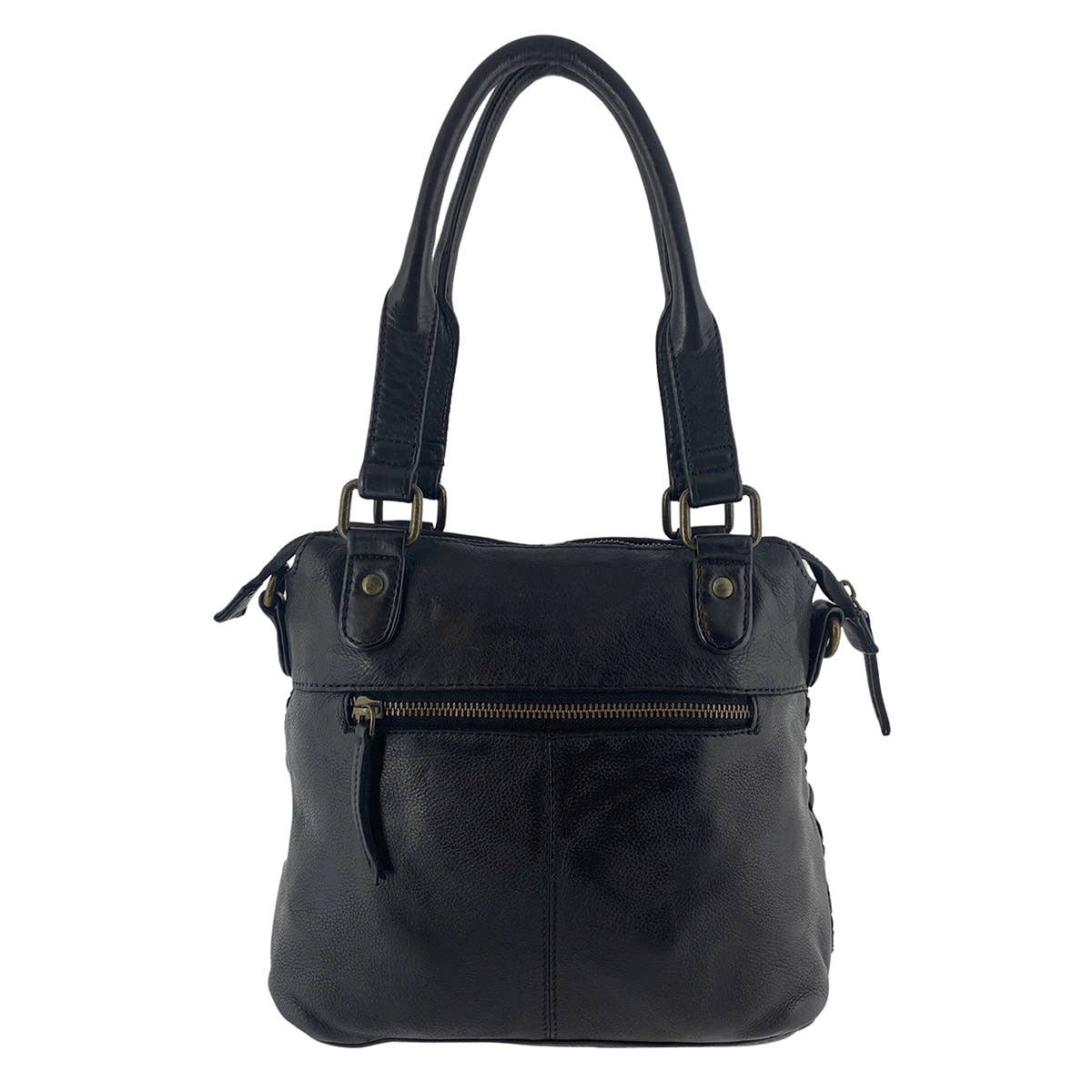 Arrigo - Wholesale Shoulder Bag - Women's - Arrigo Braided Leather Shoulder Bag or Handbag - 4 colours1