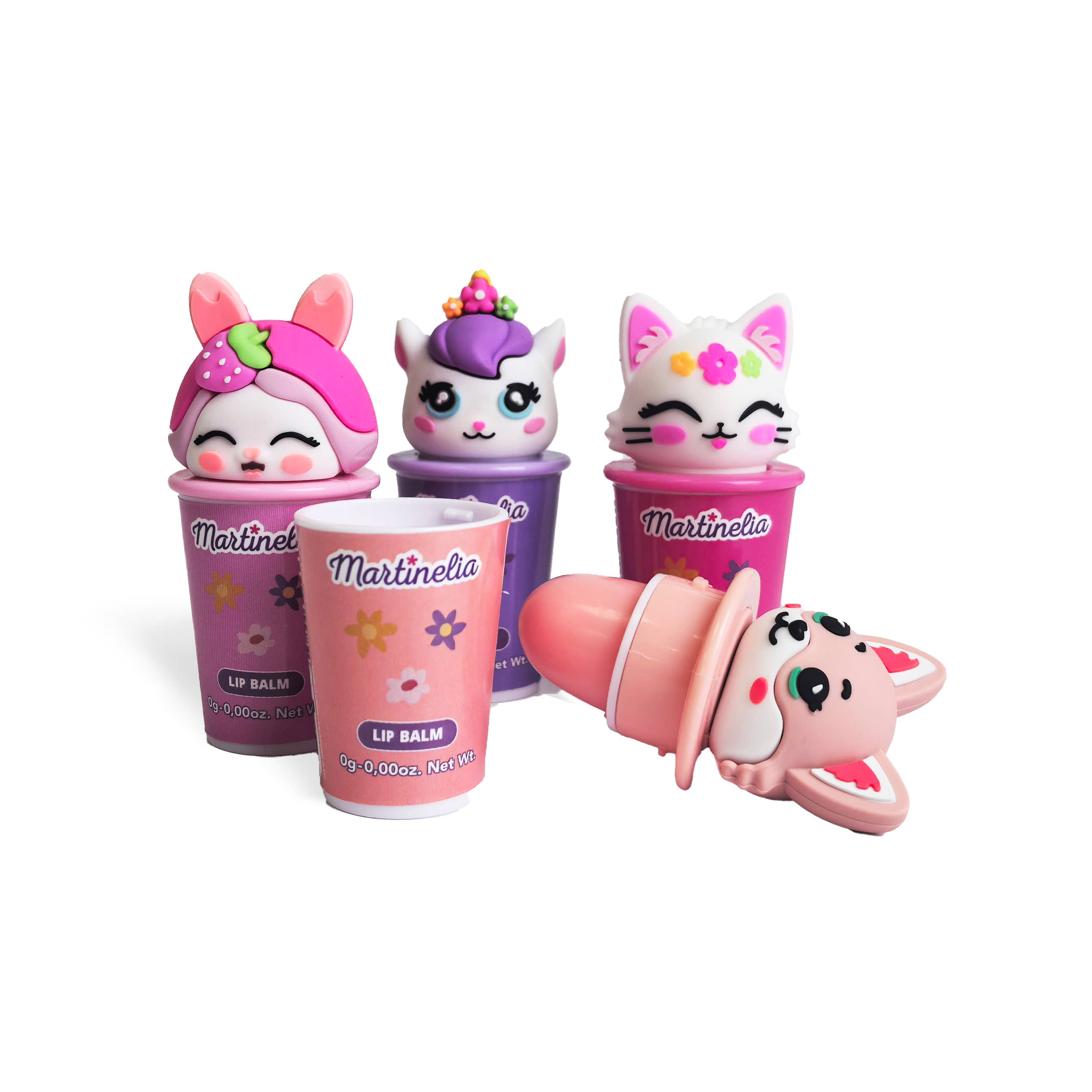 Kontiki - Wholesale Lip Balm - Lip Balm - Friendly Animals - MARTINELIA3