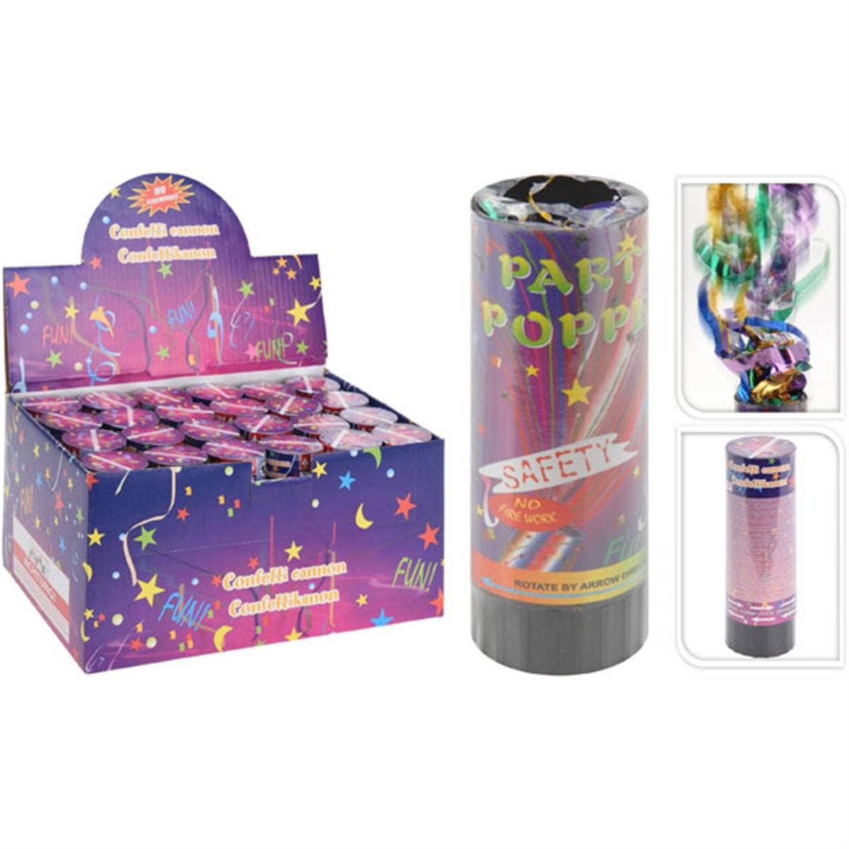 TSJJ - Wholesale Confetti - Confettikanon van 10,5 cm0