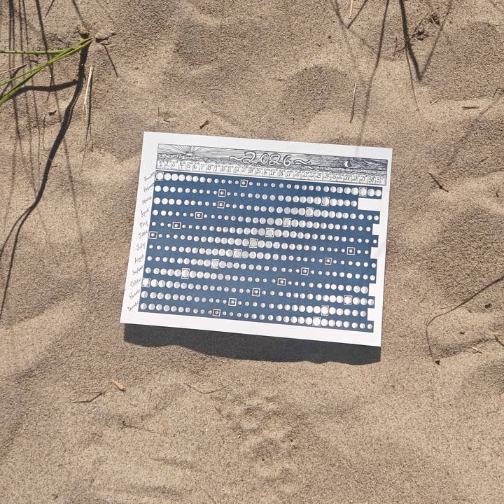 JD OShaughnessy – wholesale Kalender – Horisontell 2026 månkalender med perigeum och apogeum måne3