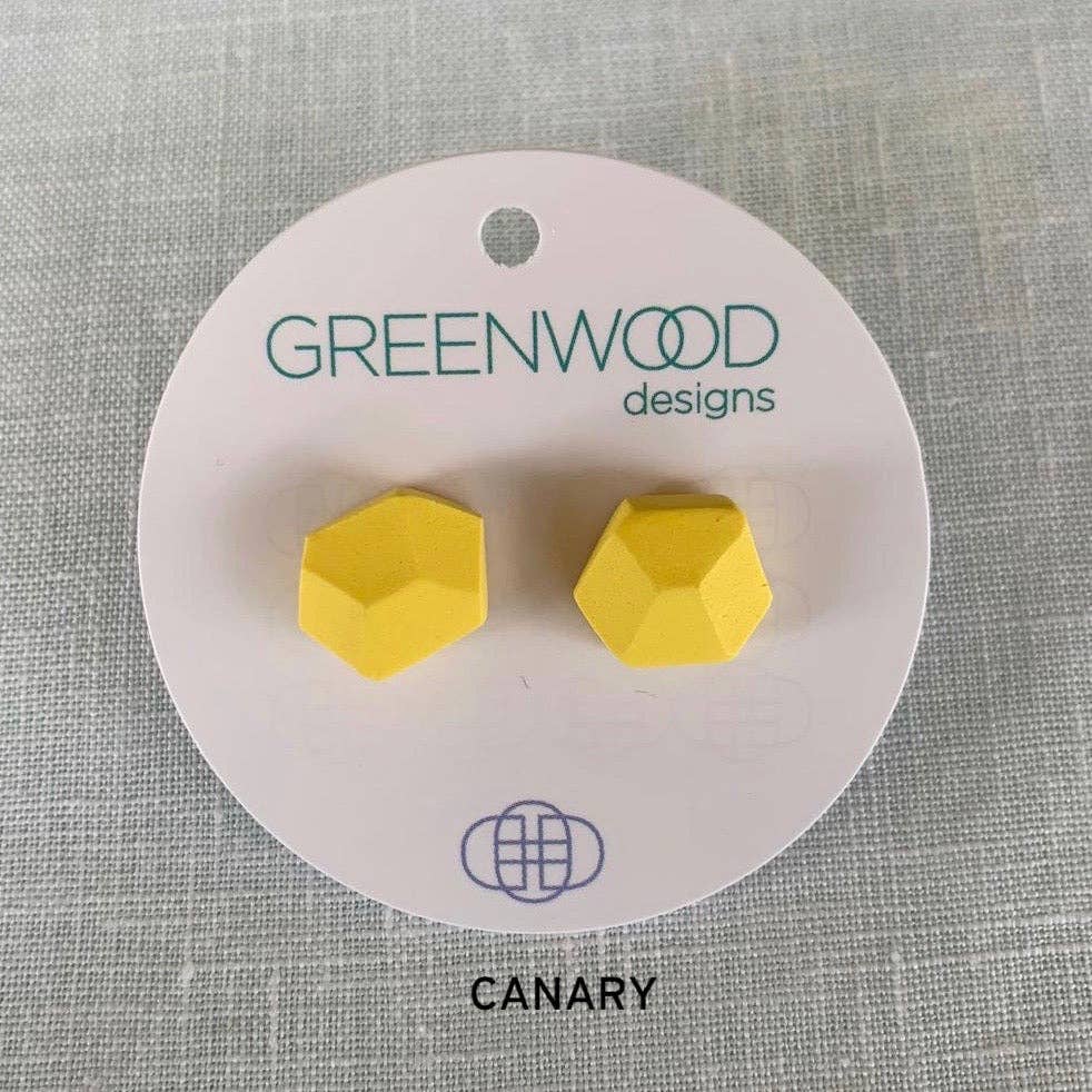 Greenwood Designs - Wholesale Stud/post earrings - Plain Rock Earrings12