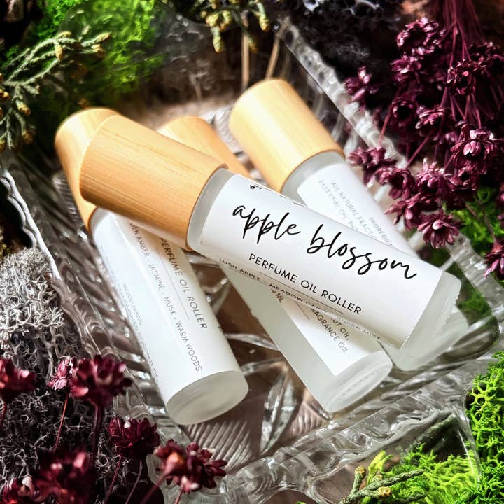 Camp Candles - Wholesale Roll-On Fragrance - Apple Blossom Perfume Roller