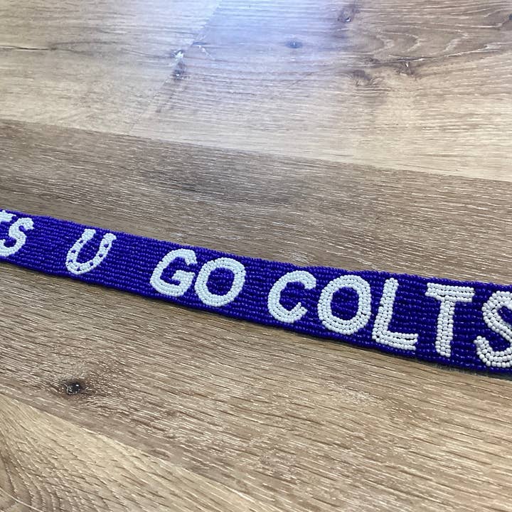 Indianapolis Colts Purse Bag Strap for wholesale by Coco & Common