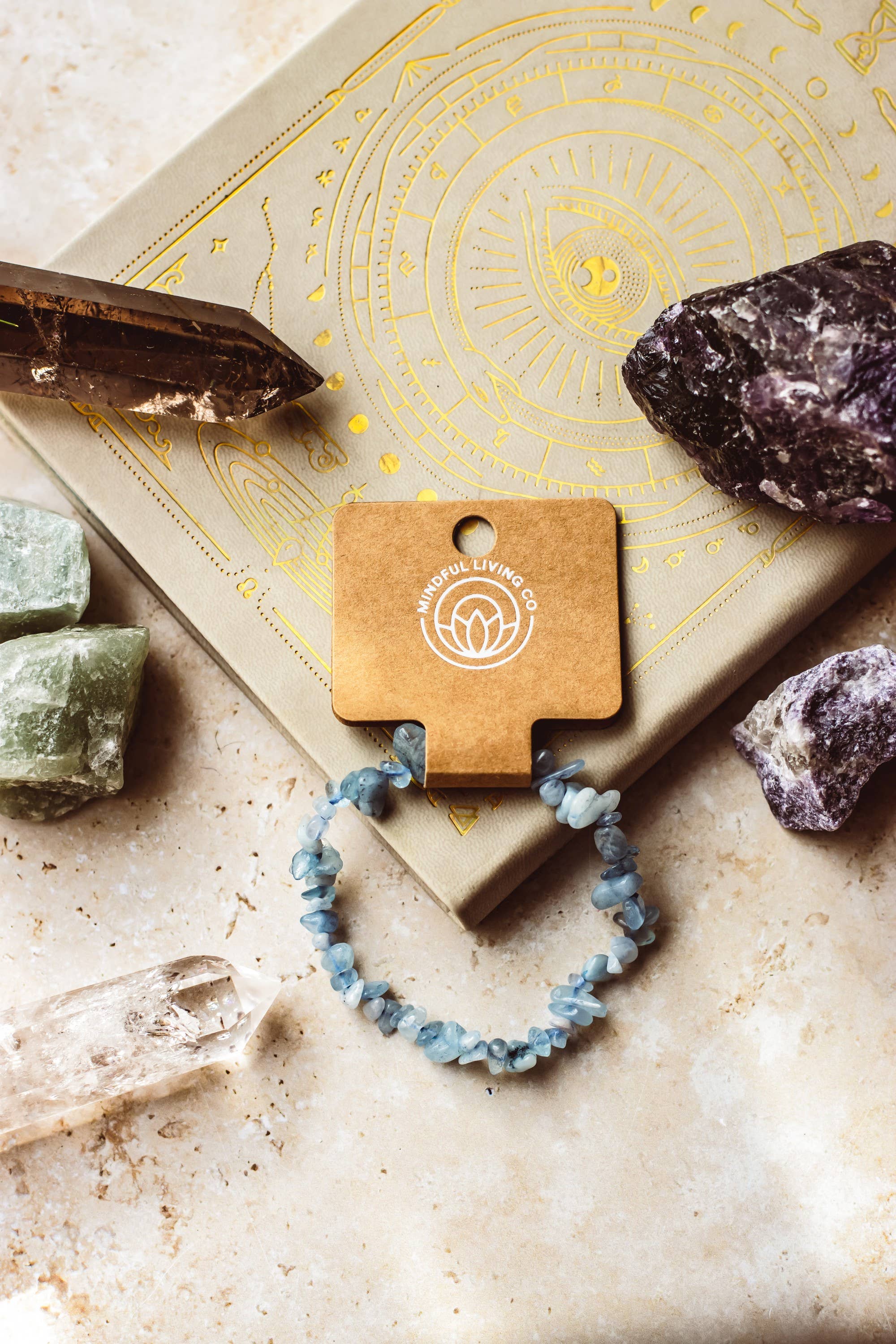 Mindful Living Co. – Großhandel Perlenarmband – Armband aus natürlichen Kristall-Edelstein-Chips | Kristallschmuck8