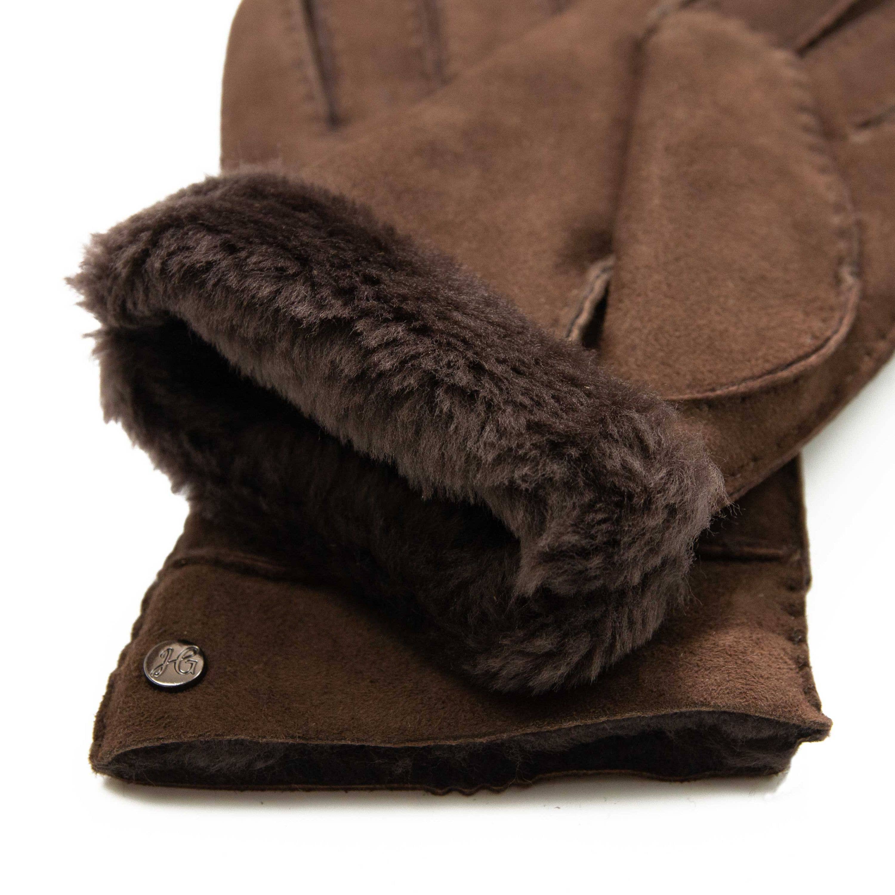 Hand Gewand HG GmbH – Luvas - Unissexo por atacado – adam - luva clássica em pele de ovelha merino12