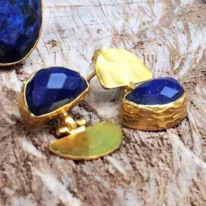 Reverse Half Circle Earrings for wholesale by Kipepeo