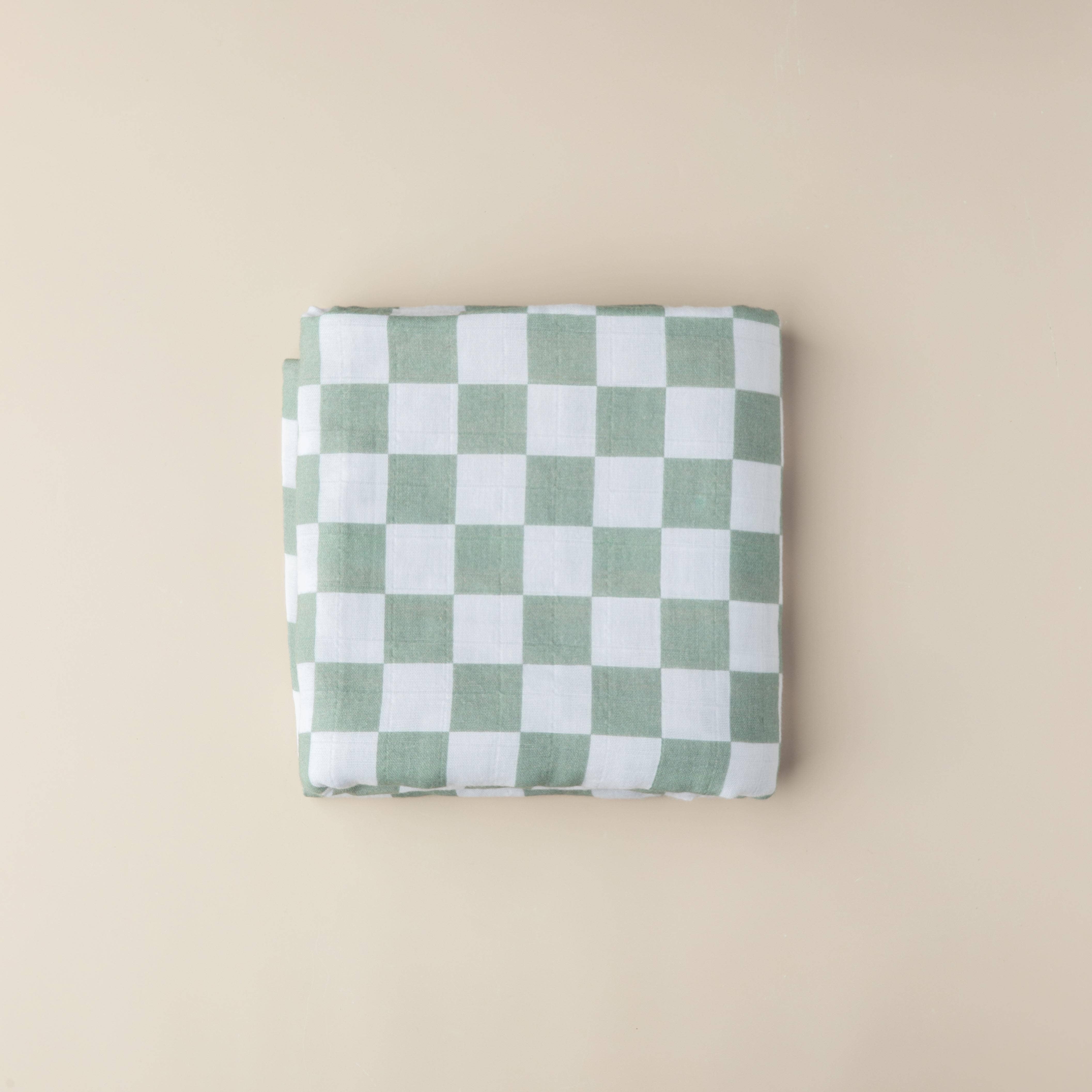 Snug as a Bub & Co. - Wholesale Swaddle – Baby - Moss Chequered Swaddle1