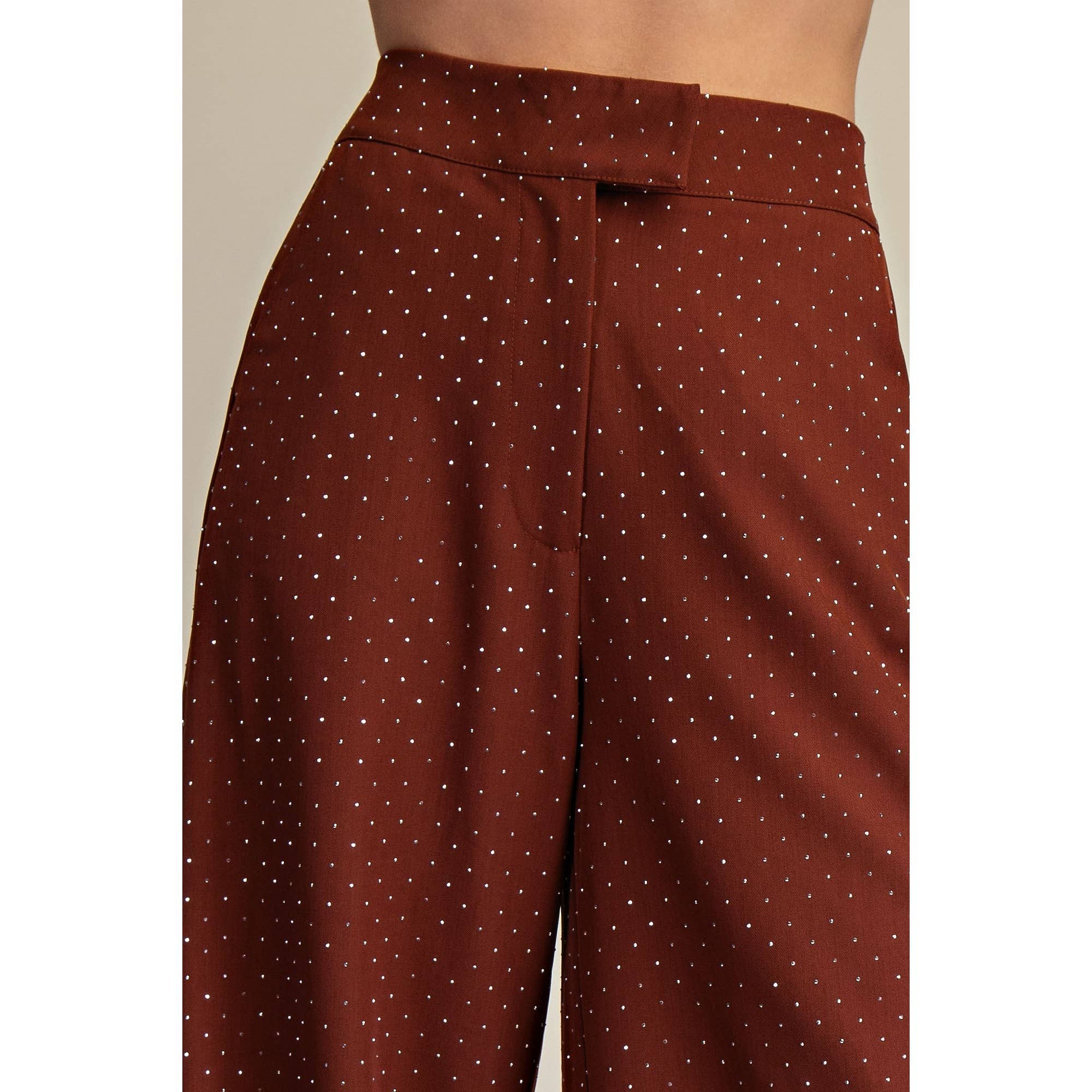 STYLE USA – Engroshandel Bukser - Dame – NYE Højtaljede Vide Bukser4