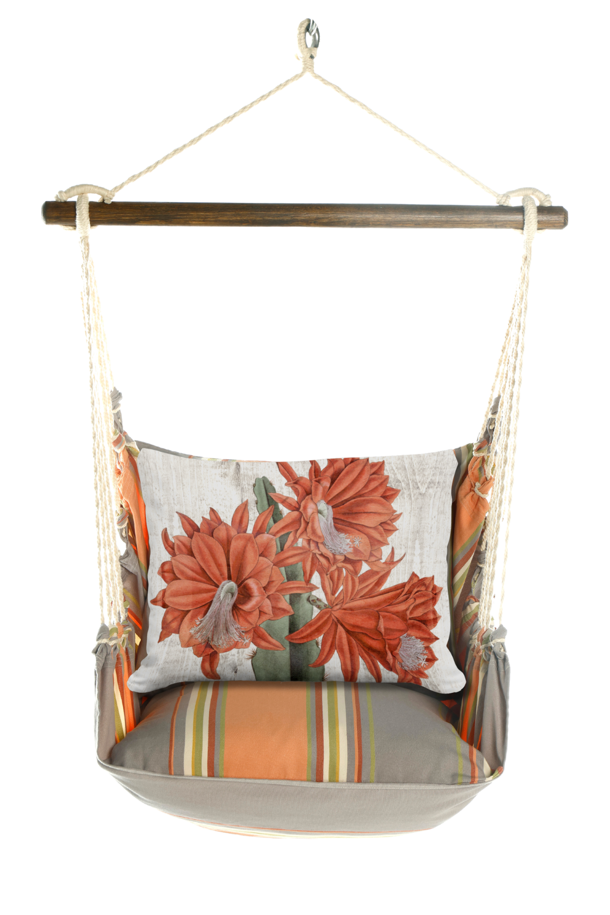 Magnolia Casual - Wholesale Swing Set - Hammock Swing 4-Piece Set indoor / outdoor - Serene Sunset4