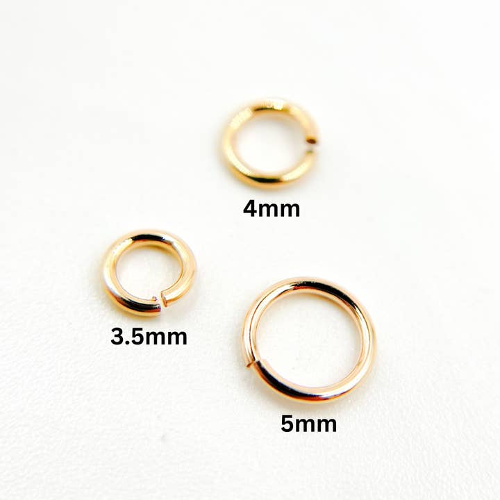 Jewels & Chains - Wholesale Craft Supplies - 22GAGFOPENJR. 22 Gauge Open Gold Filled Jump Ring