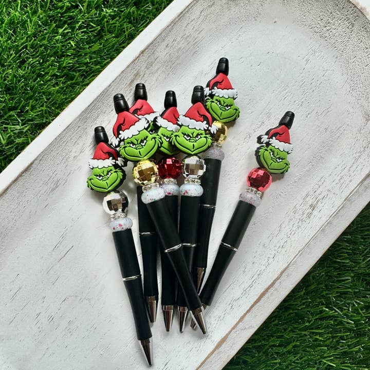 Stylos à perles Mean One Disco Ball RTS pour la vente par Spark Sunshine Designs