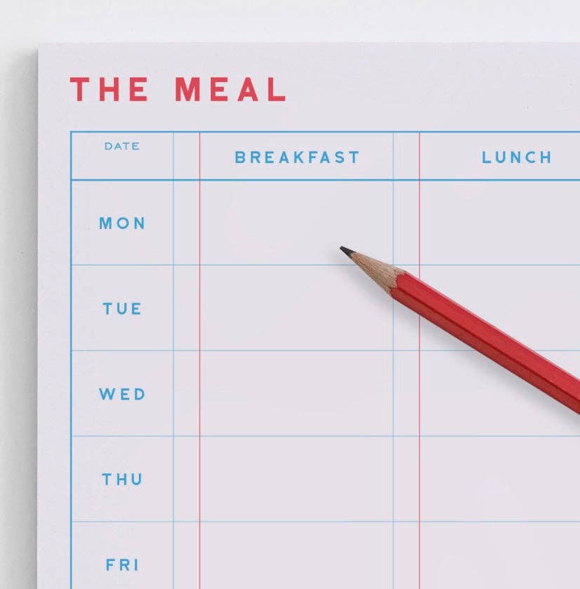 Crispin Finn – wholesale Notepad – The Meal Desk Pad1