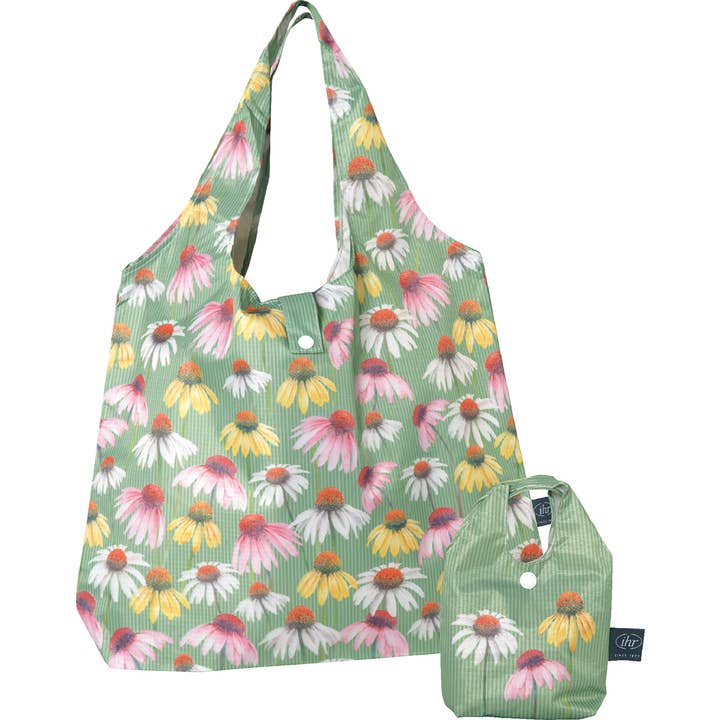 Sac shopping : PASTEL GARDEN vert pour la vente par Carsim Trading Inc.